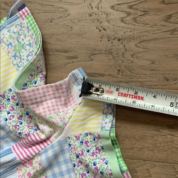 NWT Polo by Ralph Lauren Pastel Patchwork Cotton Shorts Size Large (12-14) - Picture 6 of 6